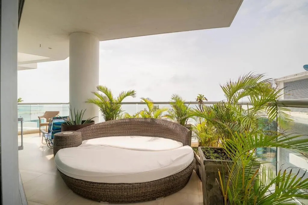Oceanview 5Br Penthouse, With Housekeeping Included Apartment Cartagena