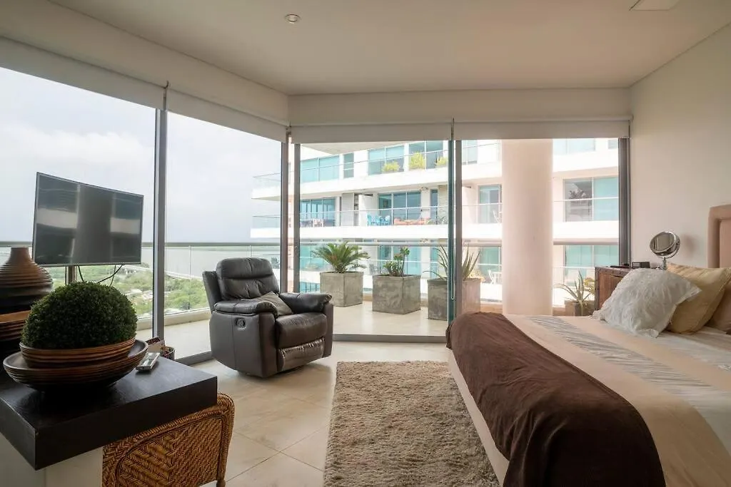 Oceanview 5Br Penthouse, With Housekeeping Included Apartment Cartagena