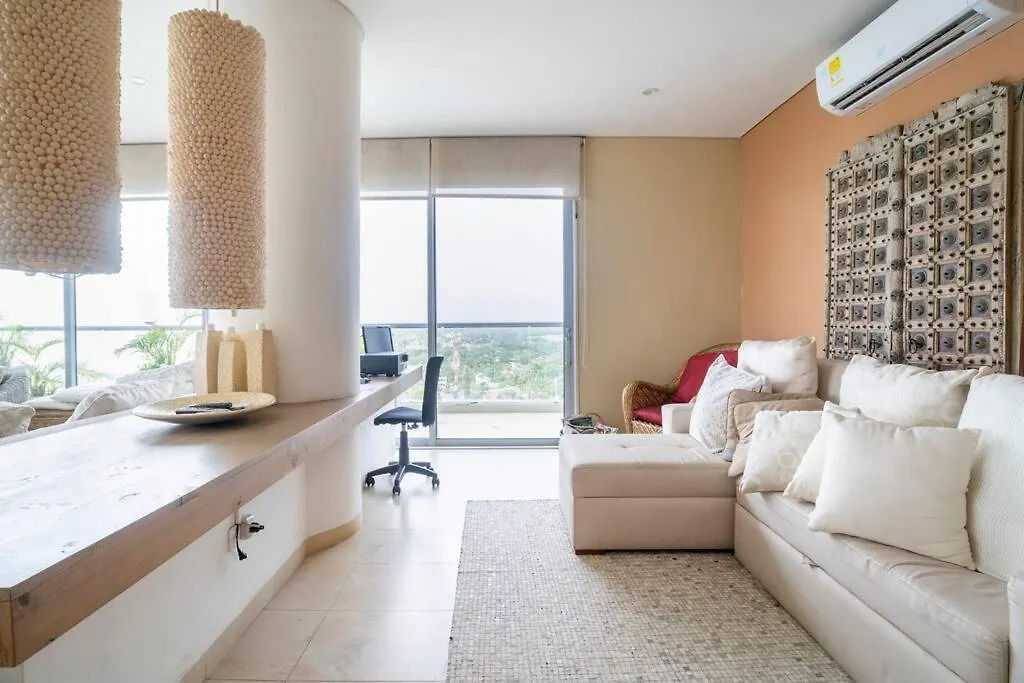 Oceanview 5Br Penthouse, With Housekeeping Included Apartment Cartagena