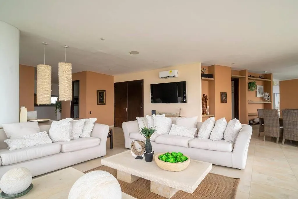 Oceanview 5Br Penthouse, With Housekeeping Included Apartment Cartagena