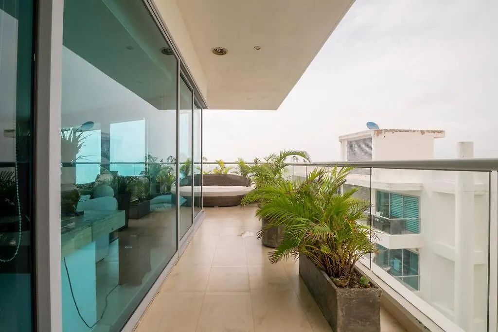 Oceanview 5Br Penthouse, With Housekeeping Included Apartment Cartagena 0*,
